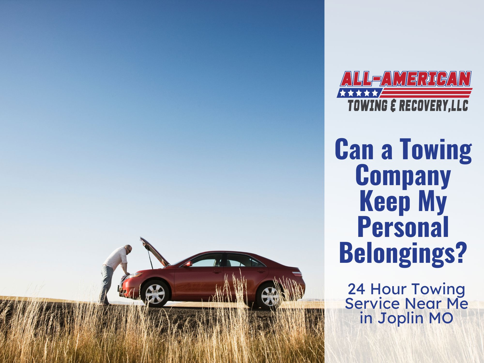 Around the Clock Roadside Assistance and Towing!